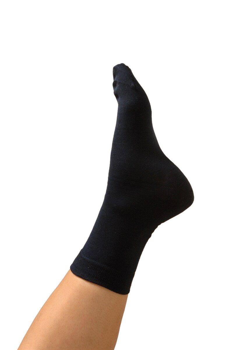 Silkesocka svart