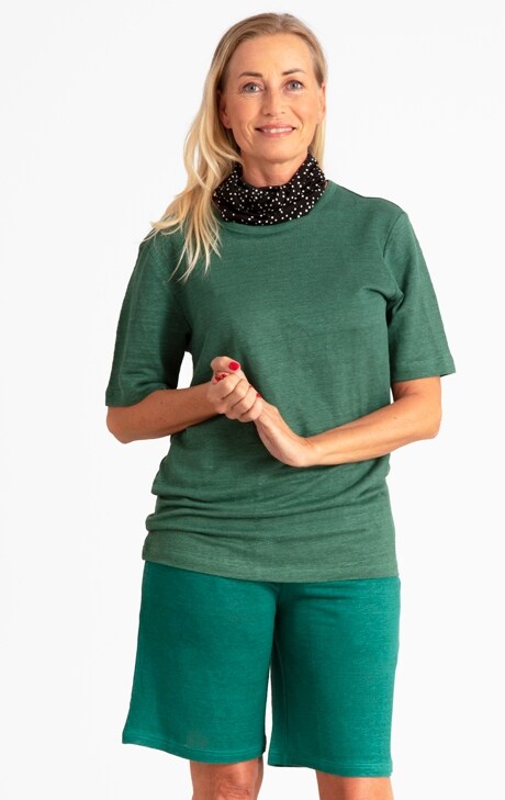 Hampasiden T-shirt Grön