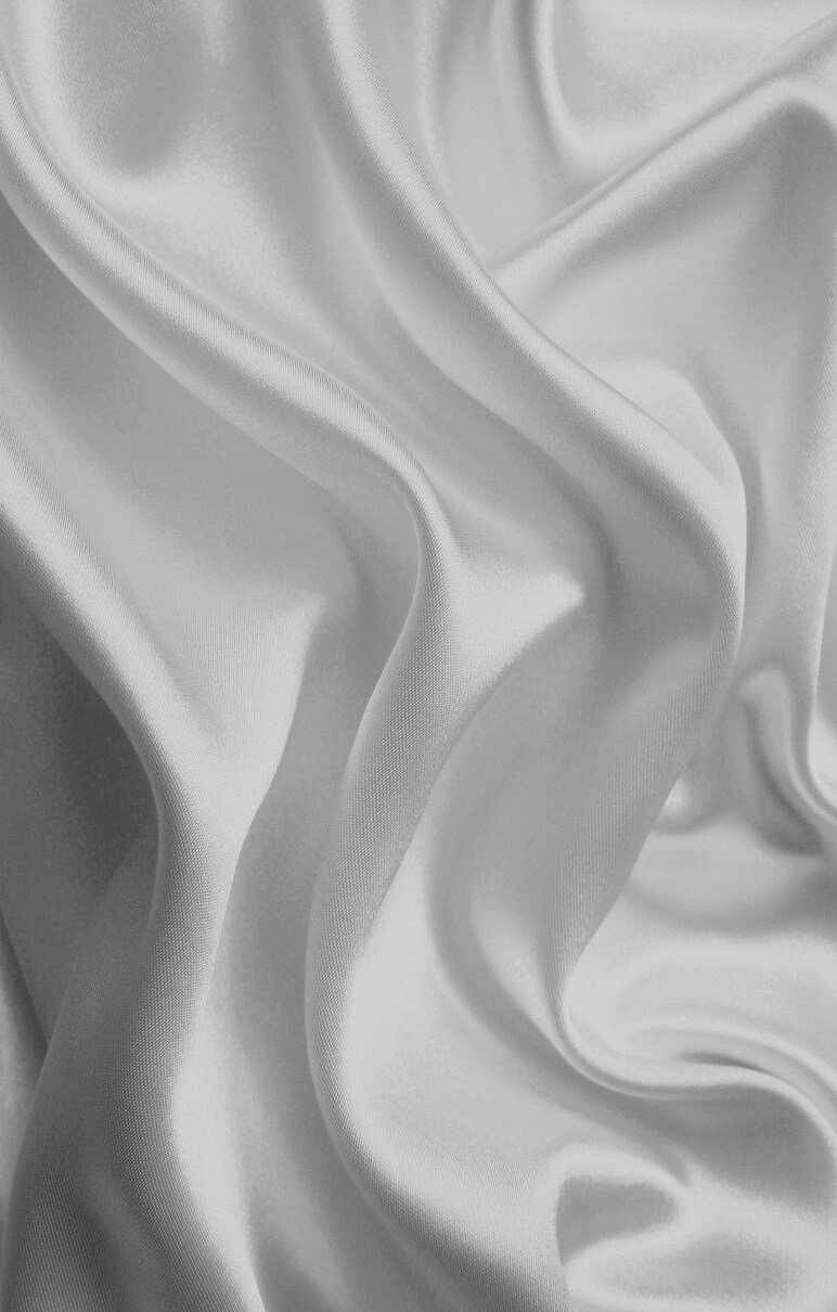 Sidenlakan Satin 150x270 cm, Ljusgrå