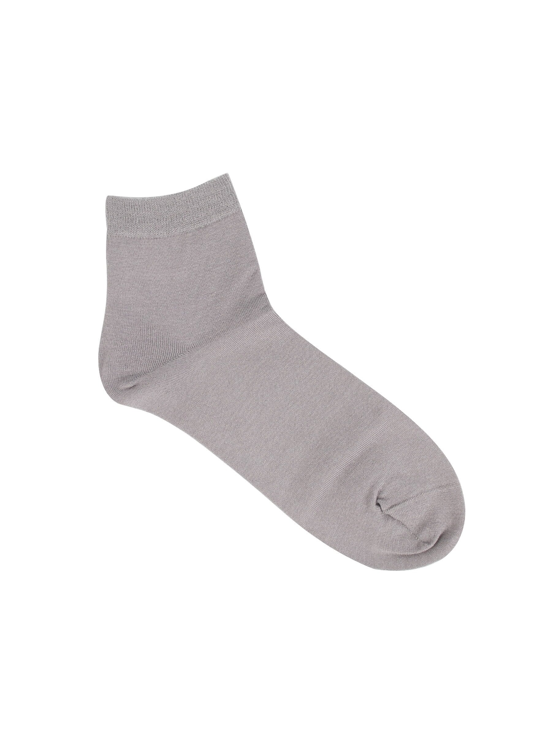 sidensocka grå