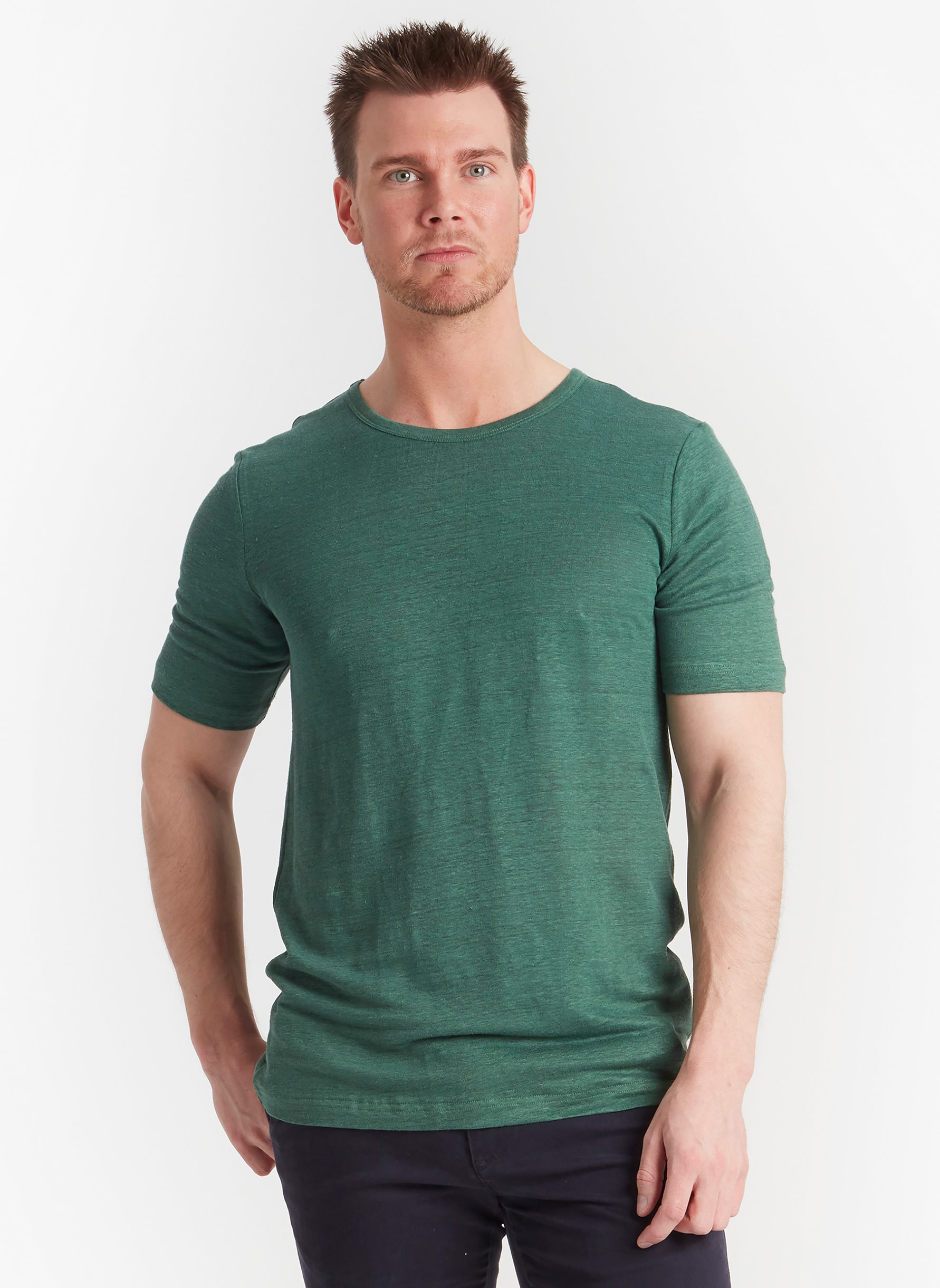 T-shirt Sidenhampa, Grön