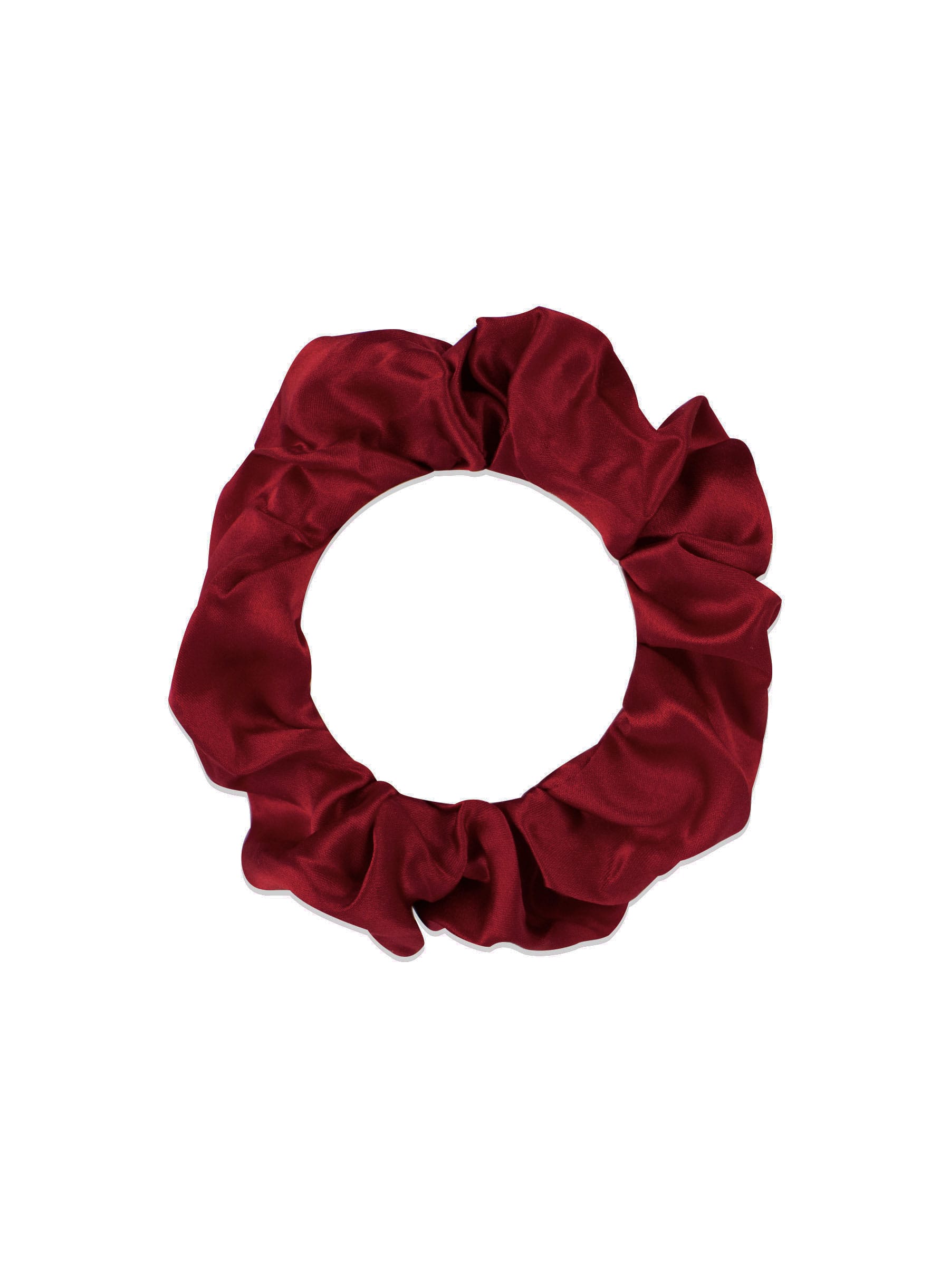 Scrunchie Hairtie, Vinröd