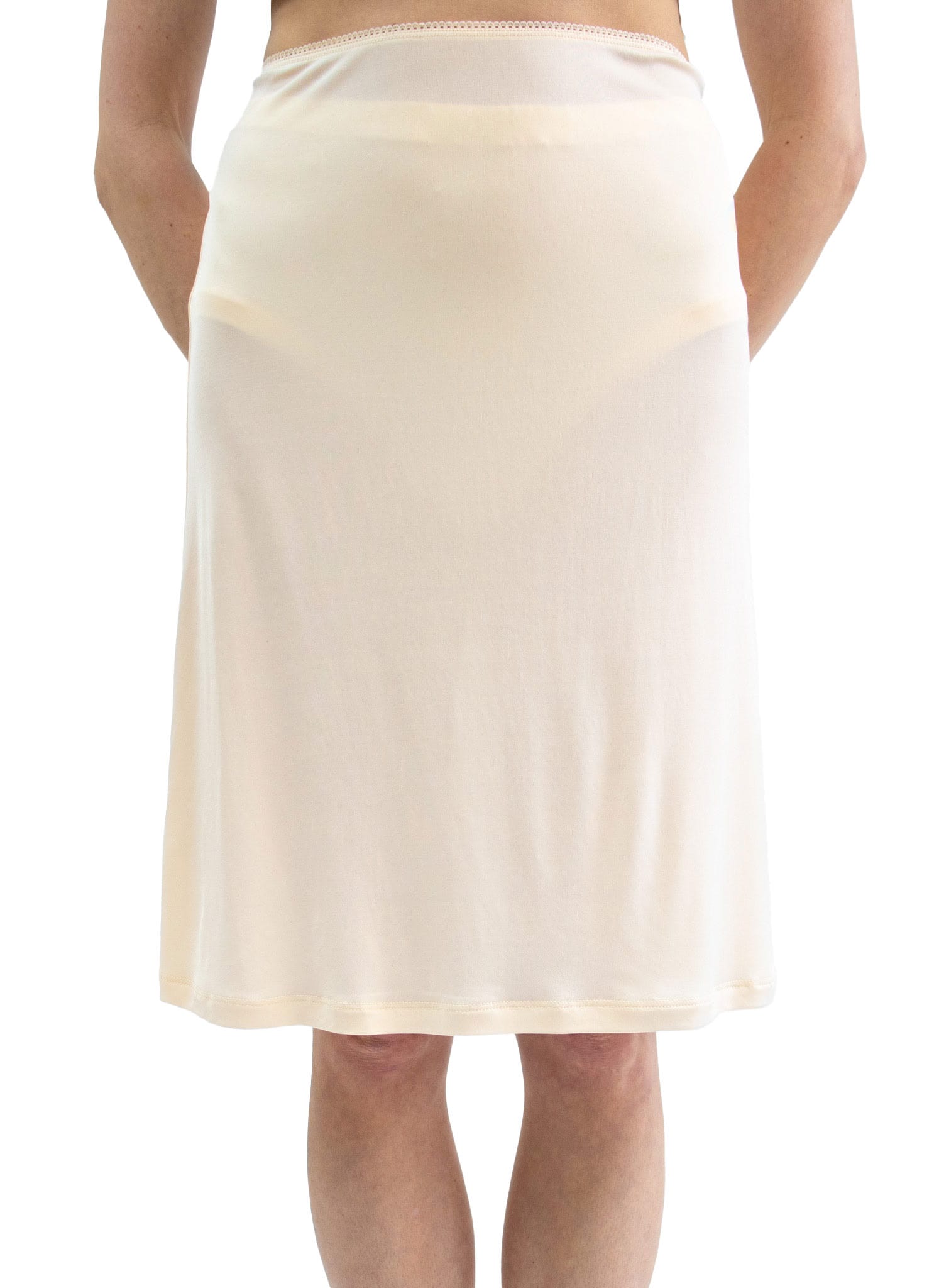 Underkjol Silketrikå Nude