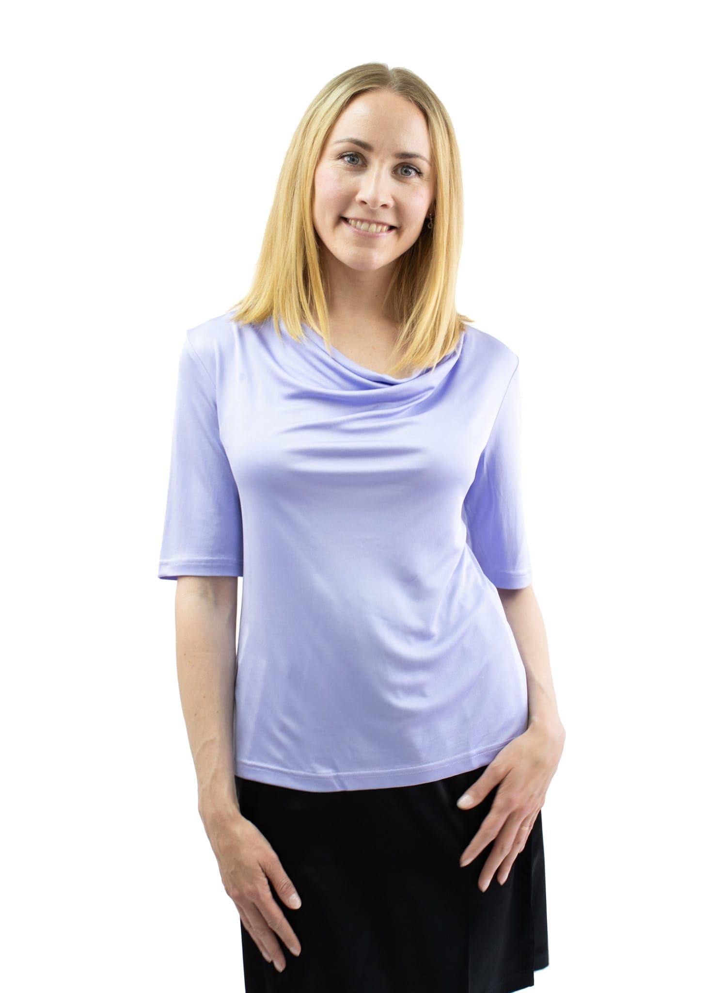Draperad Topp Lavendel