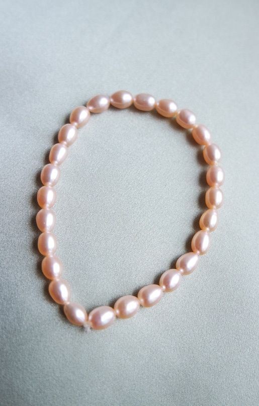 Pärlarmband Rosa