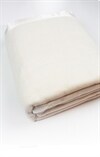 Silkefilt  Naturvit