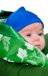 Babymössa blå