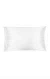 King Size Sidenörngott Satin Vit
