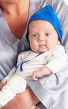 Babymössa blå