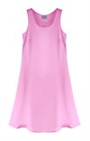 Sidenklänning Satin Rosa
