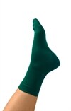 Sidenstrumpa, sidensocka grön